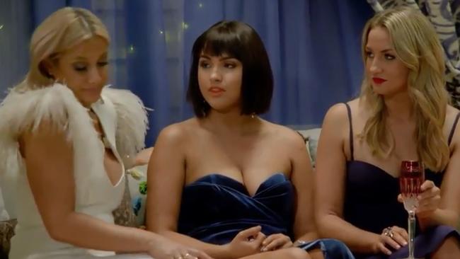 Romy, Cat and Alisha have been accused of bullying on The Bachelor.