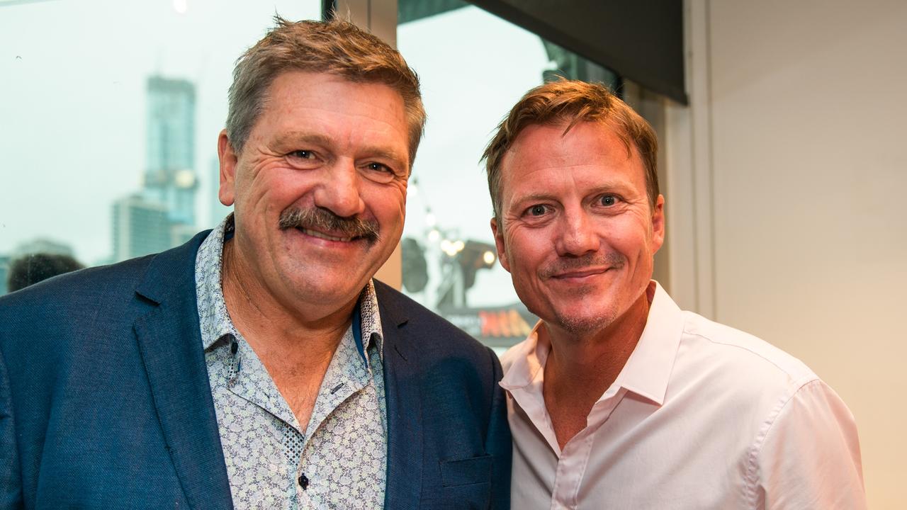 Brian Taylor and James Brayshaw have been split up. Picture: SCA/SUPPLIED