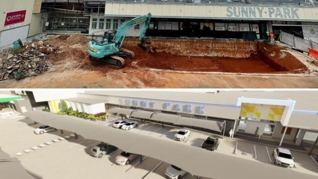 Work has started on an upgrade of Sunny Park shopping centre in Sunnybank.