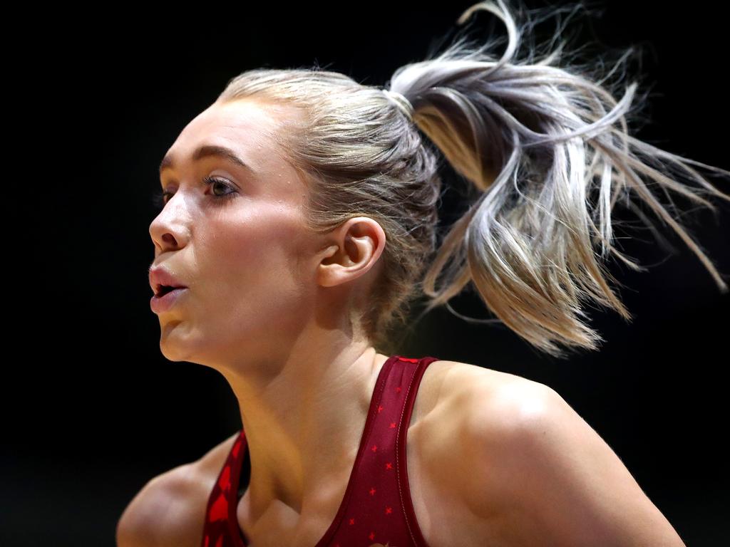 England shooter Helen Housby. Picture: Chloe Knott/Getty Images for England Netball