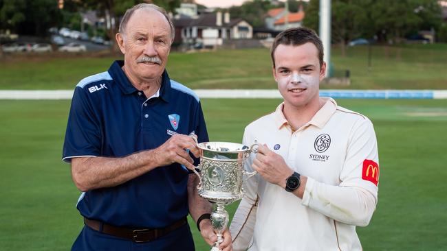 An impressive piece of silverware is heading to the Sydney Cricket Club. Pic: Ian Bird.