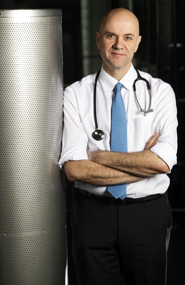 Gold Coast University Hospital director of infectious diseases Associate Professor John Gerrard, who treated Queensland's first cases of COVID-19. Picture: Nigel Hallett