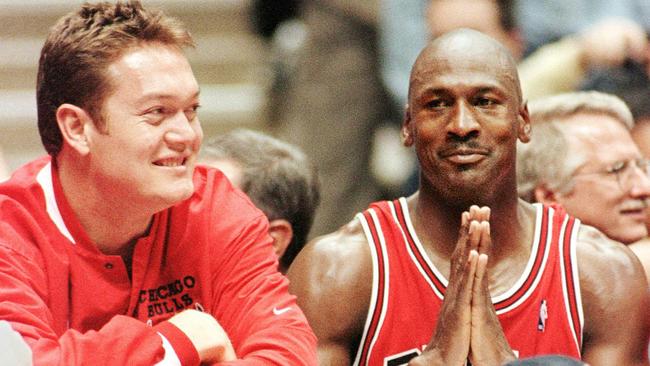 Luc Longley and Michael Jordan were teammates at the Chicago Bulls.