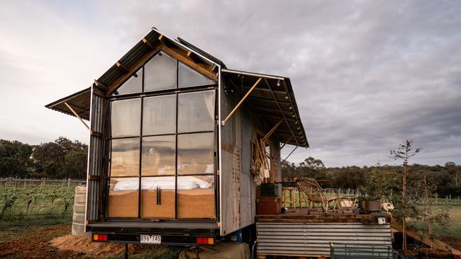 Stella the Stargazer, a mobile, off-grid tiny house.