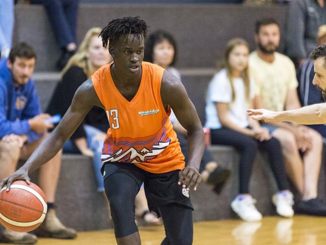 Deng Makuach for Westridge Fruit and Veg Warriors. Picture: Kevin Farmer