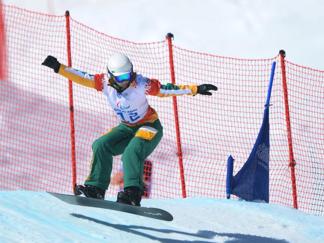 Joany Badenhorst before she crashed out of the last Games.