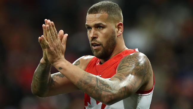 Did the All-Australian selectors reward Lance Franklin for his eighth selection in the team of the year? Picture: Getty Images