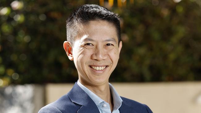 Dr Nick Yim is the new president of the AMA Queensland said nicotine pouches are harmful to developing brains. Photo: Josh Woning