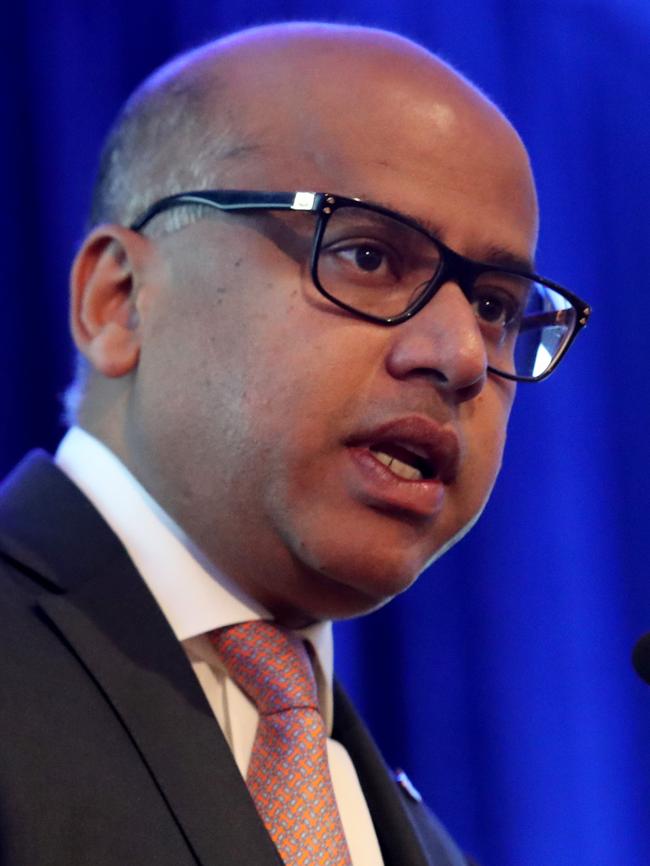 British Industrialist Sanjeev Gupta unveiled his plans on Wednesday. Picture: Kelly Barnes/AAP