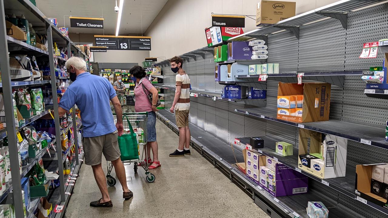 Tissue shortage Australian supermarkets, flu season, Covid19 news