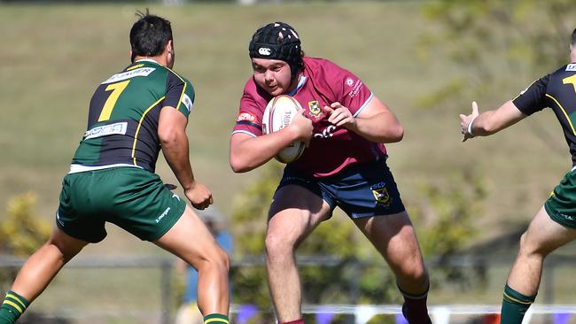 Queensland Colts 1 club rugby action between Wests and UQ Saturday June 17, 2023. Picture, John Gass