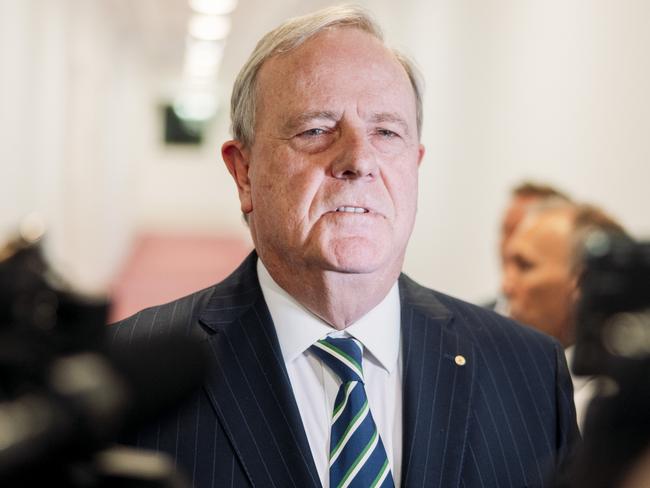 CANBERRA, AUSTRALIA, The Australian Photos. JUNE 6, 2024: Peter Costello Nine Bureau Parliament House Opening. Picture: The Australian / David Beach