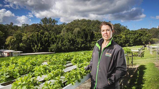 Belinda Frentz of Coastal Hydroponics,