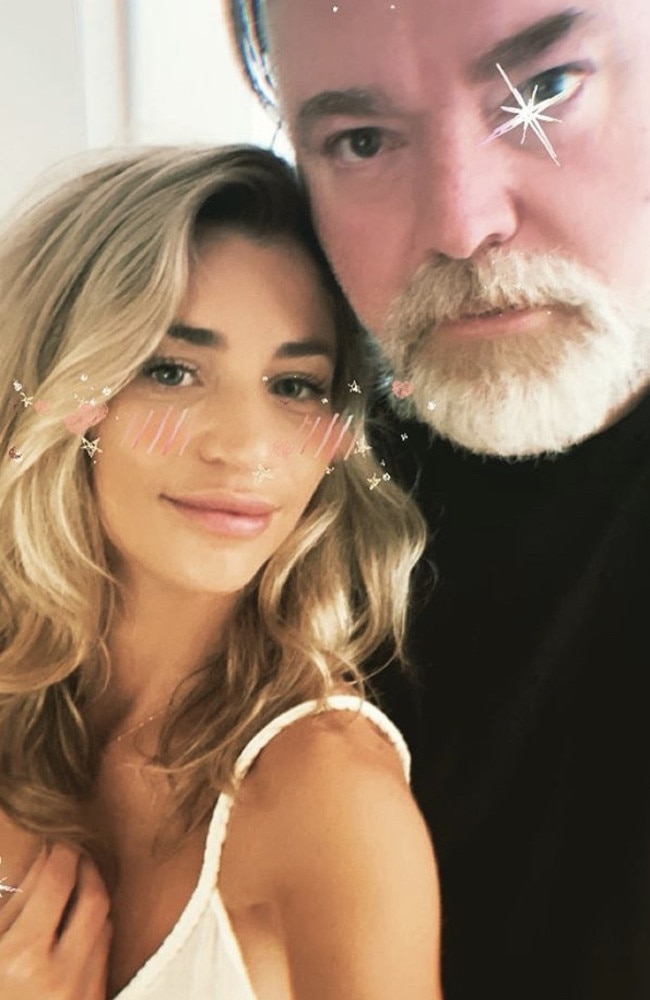 Kyle Sandilands and Tegan Kynaston have moved in together.