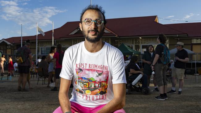 Jonathan Sriranganathan, Greens candidate for Lord Mayor of Brisbane in the March 2024 local government elections, Sunday, October 22, 2023 - Picture: Richard Walker