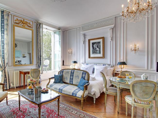 The Acacia studio apartment on the Ile Saint-Louis in Paris.