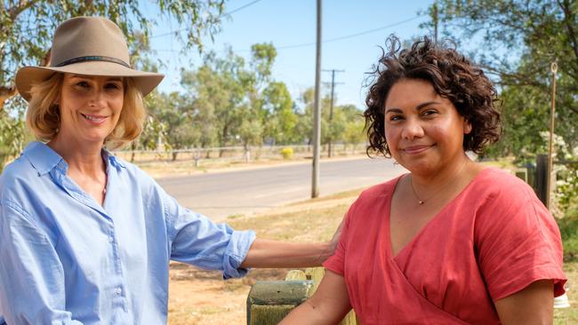 Deborah Mailman is keen to reunite with co-star Rachel Griffiths for the second season of Total Control next month. Picture: supplied