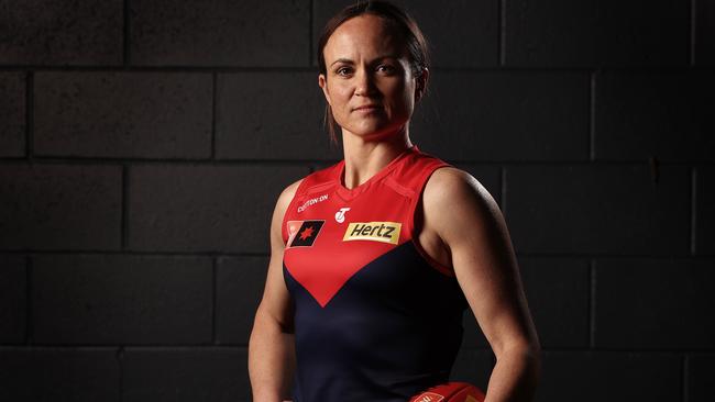 AFLW Melbourne skipper Daisy Pearce. Picture: Michael Klein