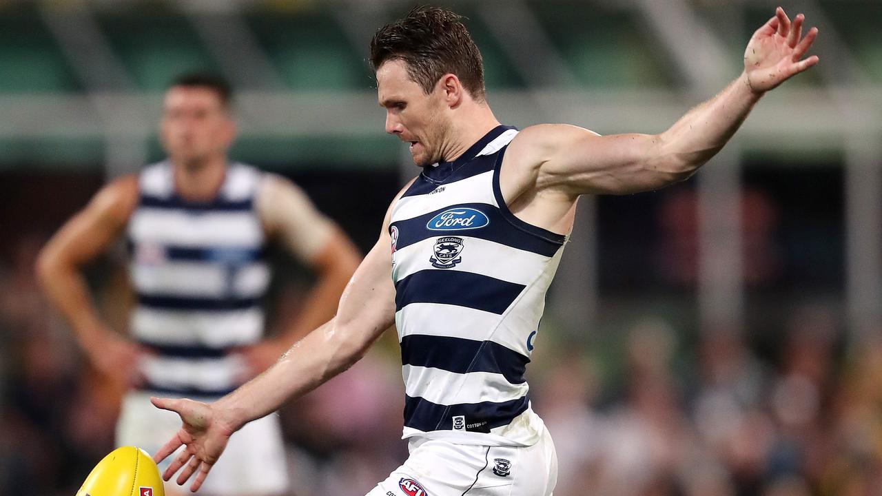 Patrick Dangerfield is one of a plethora of Cats stars. Picture: Sarah Reed