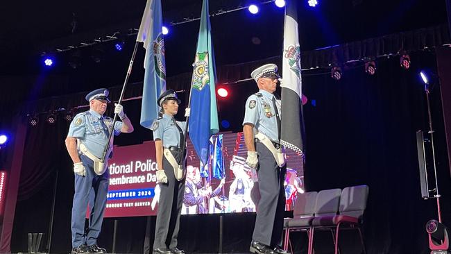 Gold Coast service held to mark Police Remembrance Day. Picture: QPS