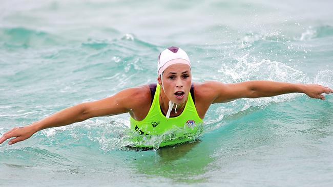 Courtney Hancock has seen lots of marine life while racing. Picture: HarvPix