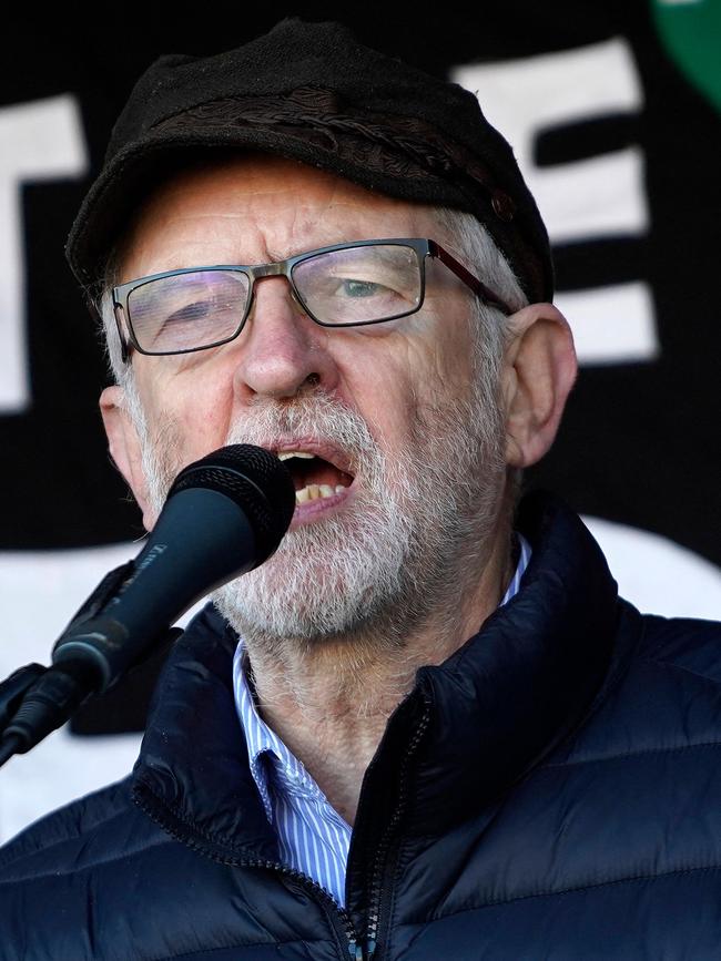 Former Labour Party leader Jeremy Corbyn. Picture: AFP