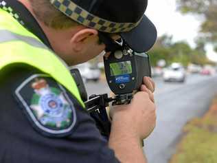 SLOW DOWN: Andrew Gale has gone decades without a speeding fine . . . . until recently. Picture: Mike Knott BUN240816LIDAR1