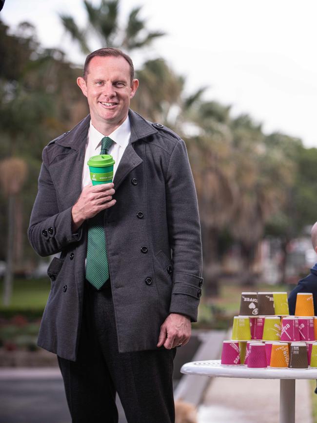 Darcy Byrne owes more than $15,000 in rates on the property. Picture: Flavio Brancaleone