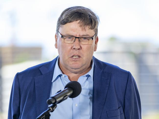 Racing Queensland CEO Jason Scott at Brisbane Racing Club's Winter Carnival launch at Eagle Farm, Tuesday, April 23, 2024 - Picture: Richard Walker