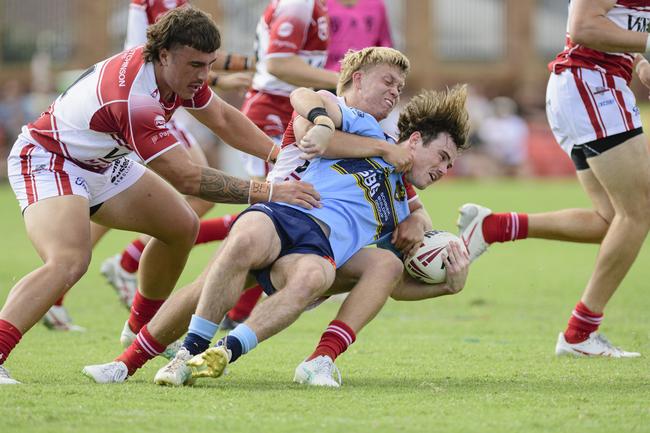 Southern Suburbs product Tait Cameron scored the dagger for the Clydesdales. Picture: Kevin Farmer