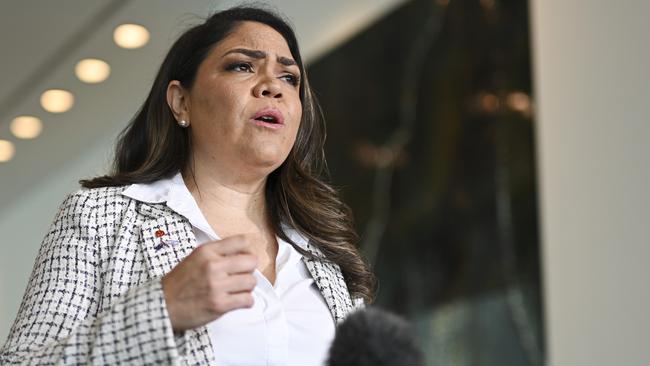 Senator Jacinta Nampijinpa Price as long called for a Royal Commission into child sexual abuse in Indigenous communities and a full audit of all spending on Indigenous programs. Picture: NewsWire/Martin Ollman