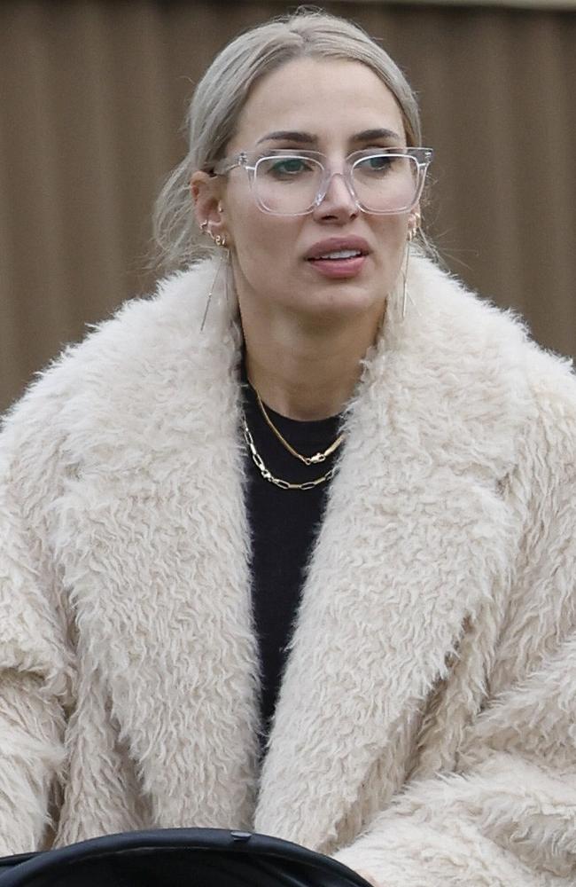 She added rarely-seen glasses to complete the new look. Picture: Media Mode