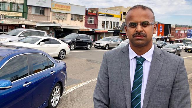 Alan Mascarenhas, the state Labor candidate for Epping.