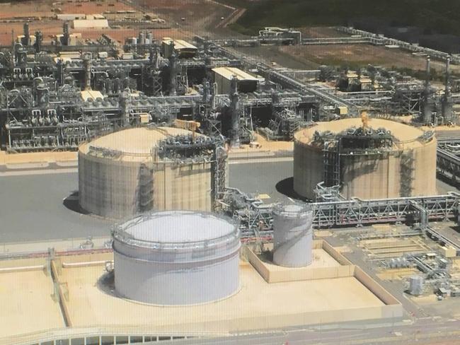 Inpex The $50 billion Darwin Ichthys LNG onshore processing facilities SUPPLIED