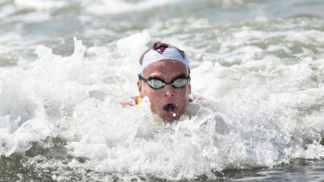 Northcliffe ironman Joe Collins in action. Picture SLSA