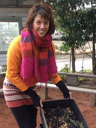 Gail volunteering as a Sustainability Educator