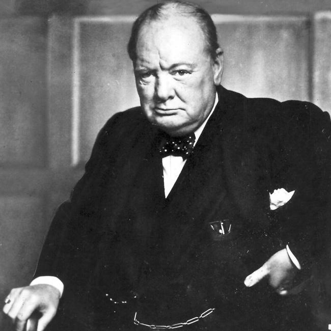 British Prime Minister Winston Churchill in 1941