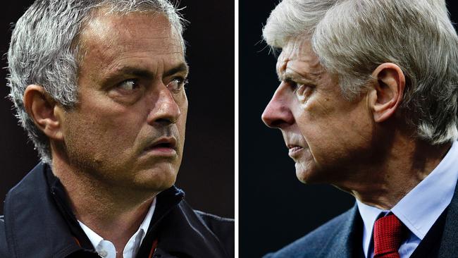 Jose Mourinho, Arsene Wenger.