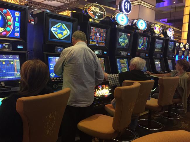 The vast majority of respondents wanted fewer or no pokies in Tasmania. Picture: CHRIS PAVLICH