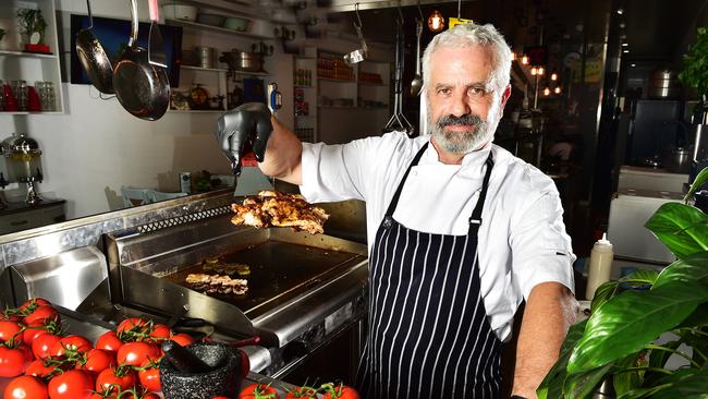 Bala Bite head chef Avi Cohen has open his Israeli street food cafe on Eyre Street. Picture: Shae Beplate.