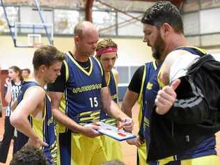 KEEN FOR UPSET:  The   Hurricanes talk tactics as they prepare to take on the Bundaberg Bulls in the Central Queensland Basketball League grand final. Picture: Alistair Brightman