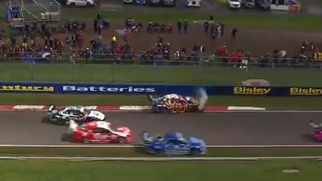 Carnage on the track at Bathurst