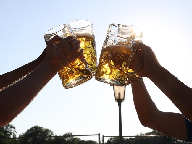 Munich beer drinkers. Picture: Getty