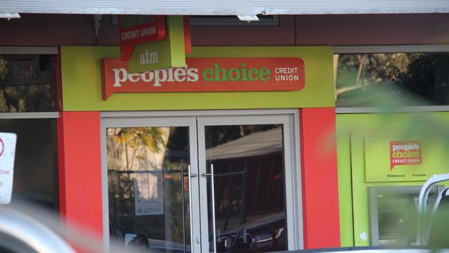 The Alice Springs People's Choice bank branch on Hartley Street. Picture: Gera Kazakov