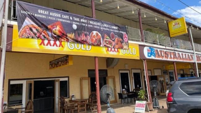 Australian Hotel in Winton is up for sale, with an asking price of $1.3m. Picture: Real Commercial