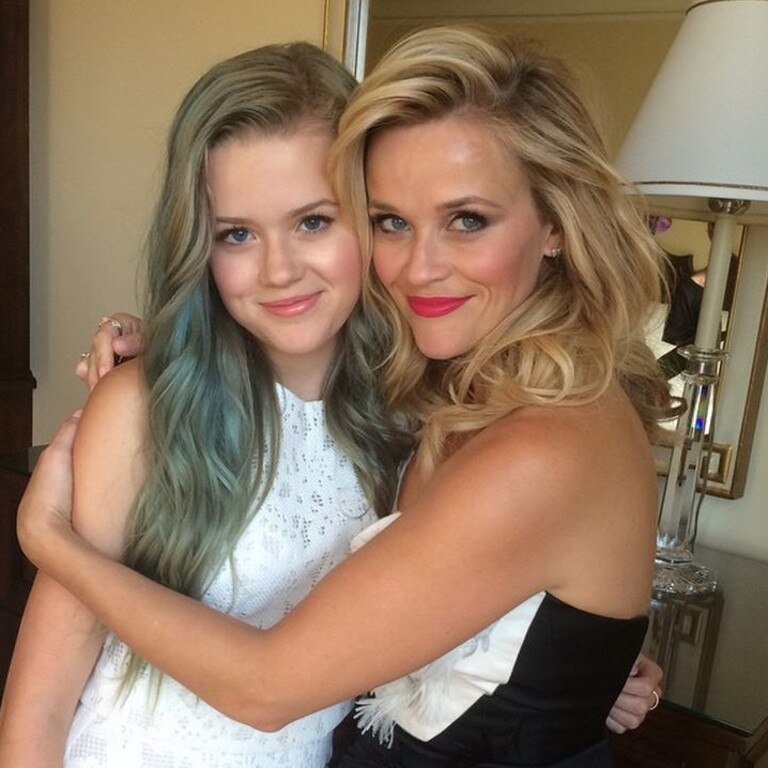 Actress Reese Witherspoon and her daughter Ava. Picture: Instagram