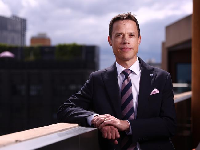 Professor Peter van Wijngaarden, CEO of The Florey Institute in Parkville, Melbourne.    Picture: Alex Coppel