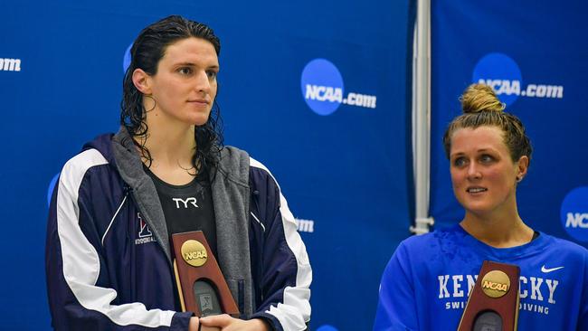 University of Pennsylvania swimmer Lia Thomas and Kentucky swimmer Riley Gaines finished tied for 5th in the 200 Freestyle finals at the NCAA Swimming and Diving Championships in March.