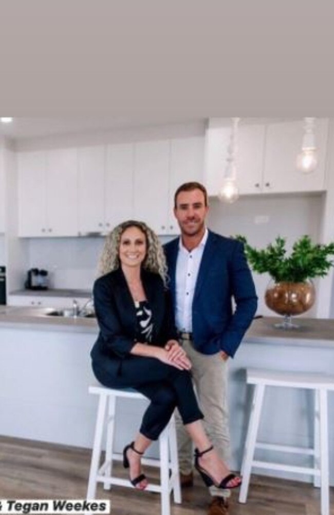 Nominee for Australia's sexiest real estate agent – Ryan and Tegan Weekes. Picture: Instagram