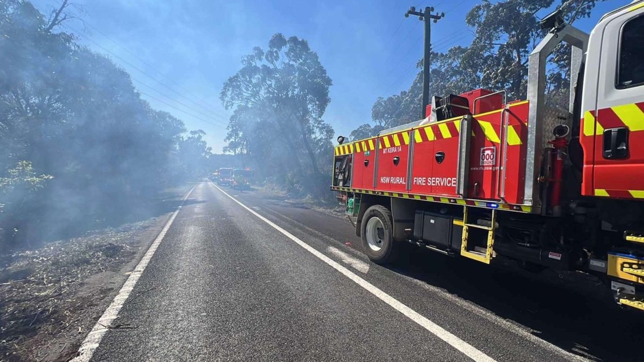 Bushfire at Bulli, Princes Hwy contained, lanes reopened | Gold Coast ...